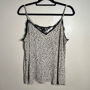 Cheetah Print Cami Top from Francesca’s in Size XL